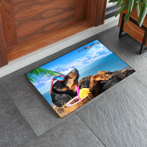 Tacskó kutyás lábtörlő