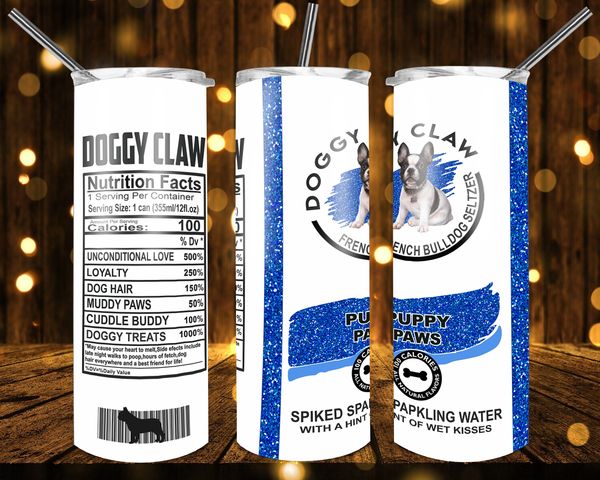 Francia Bulldog kutyás termosz