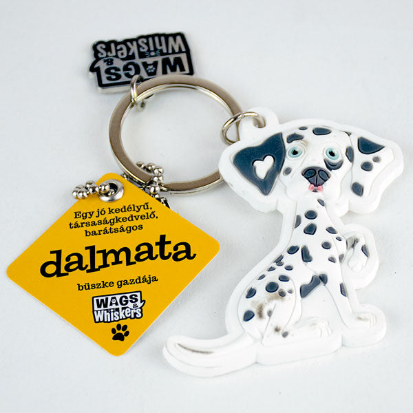Dalmata kulcstartó - w&w