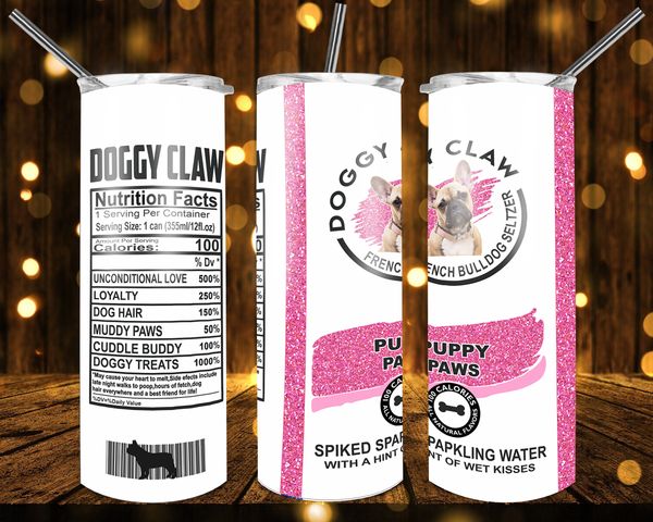 Francia Bulldog kutyás termosz