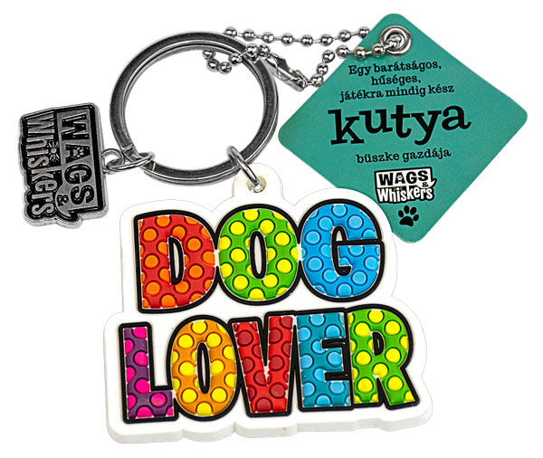Kutyaimádó kulcstartó - w&w