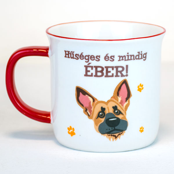 Német juhászkutya bögre