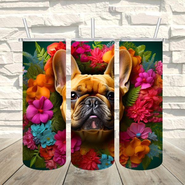 Francia Bulldog kutyás termosz