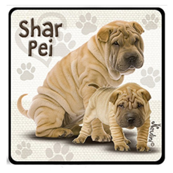 Shar pei hűtőmágnes