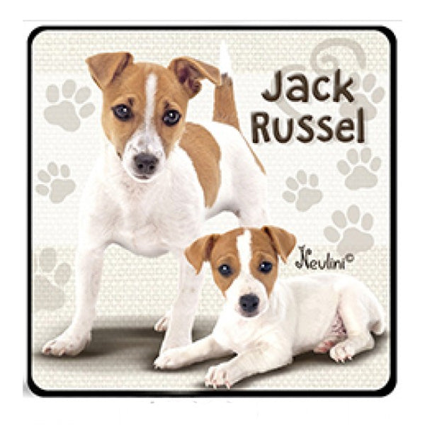 Jack Russell hűtőmágnes