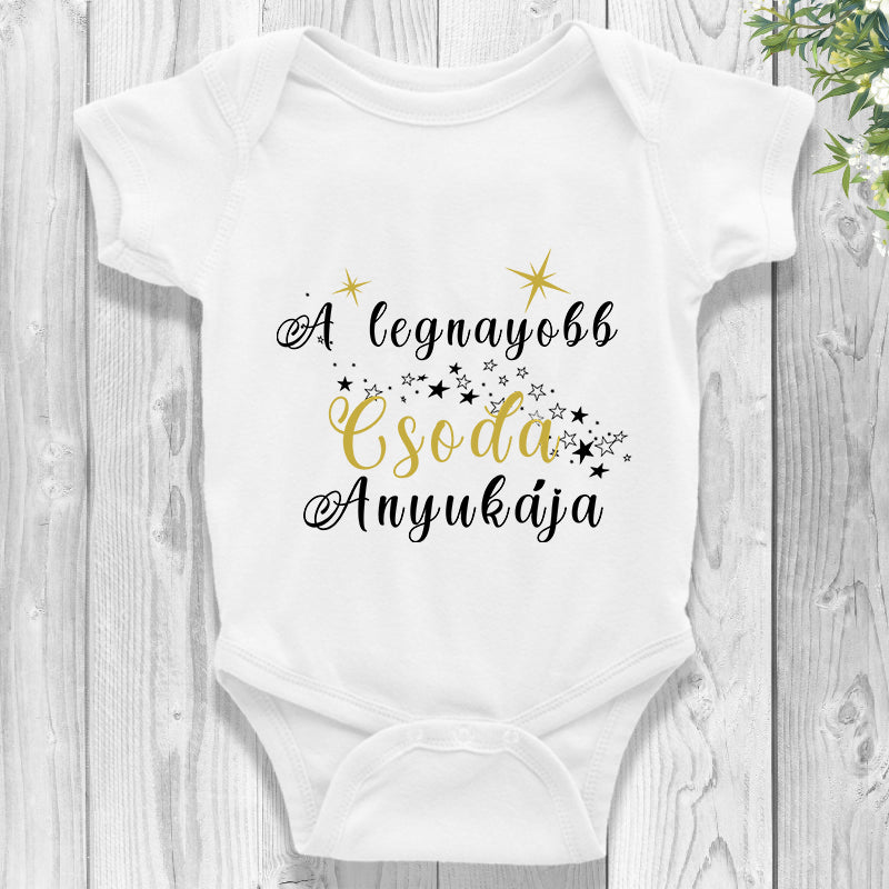 Vicces baba body - A legnagyobb csoda Anyukája