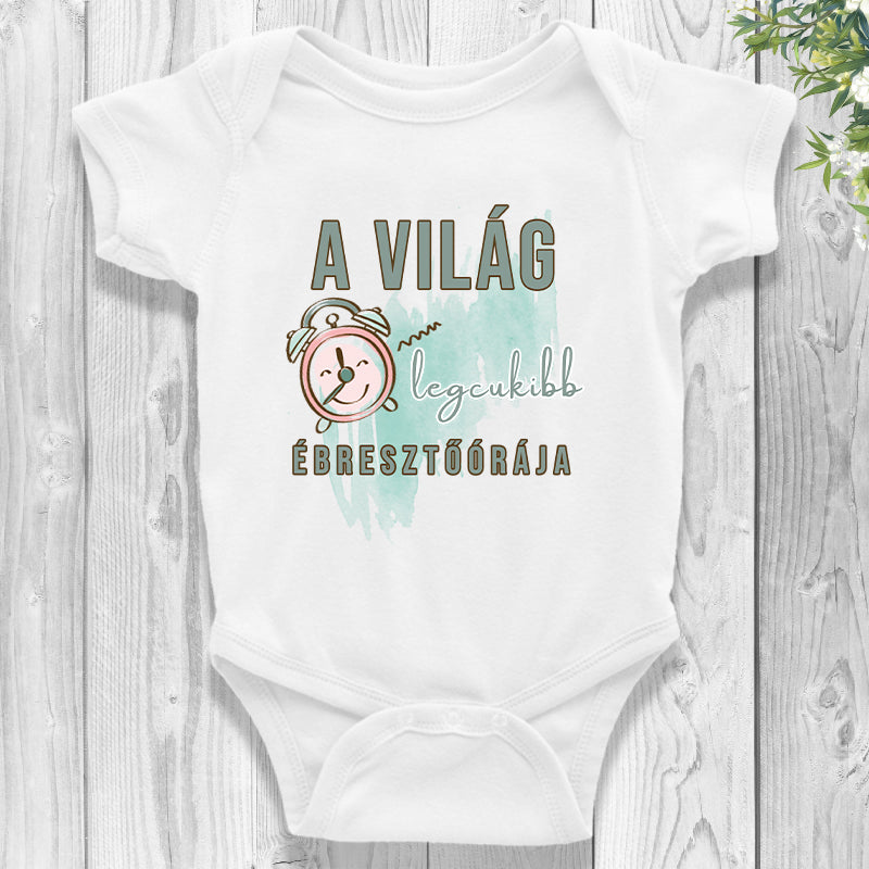 Vicces baba body - A világ legcukibb ébresztőórája