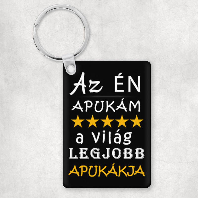 Az Én Apukám kulcstartó
