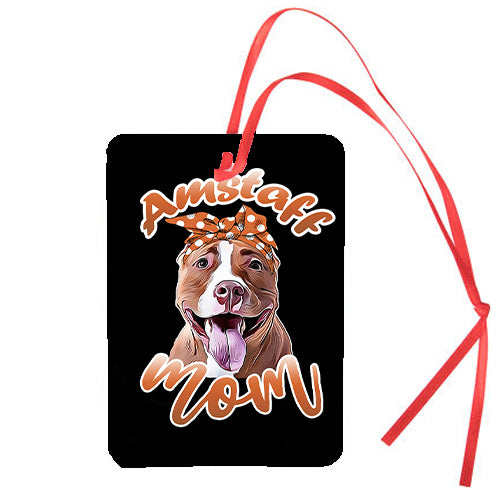 Amstaff kutyás autóillatosító