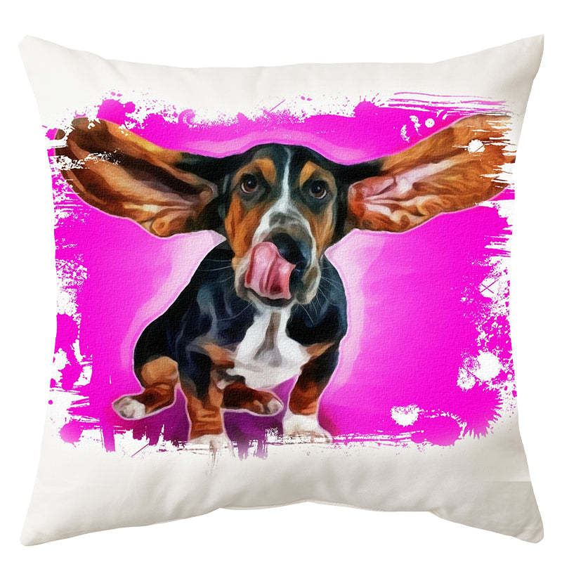 Basset Hound kutyás párna