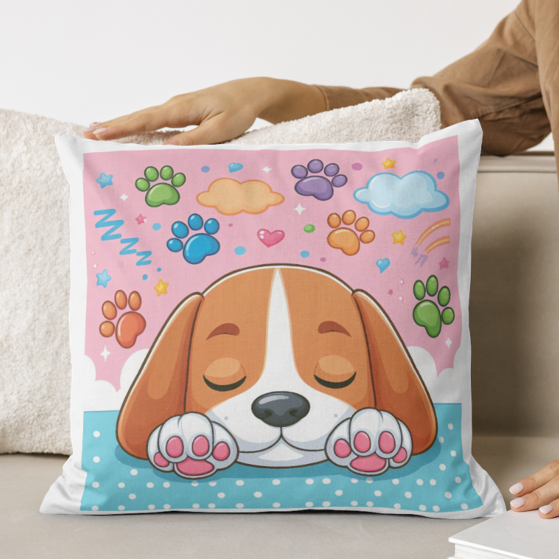 Beagle kutyás párna