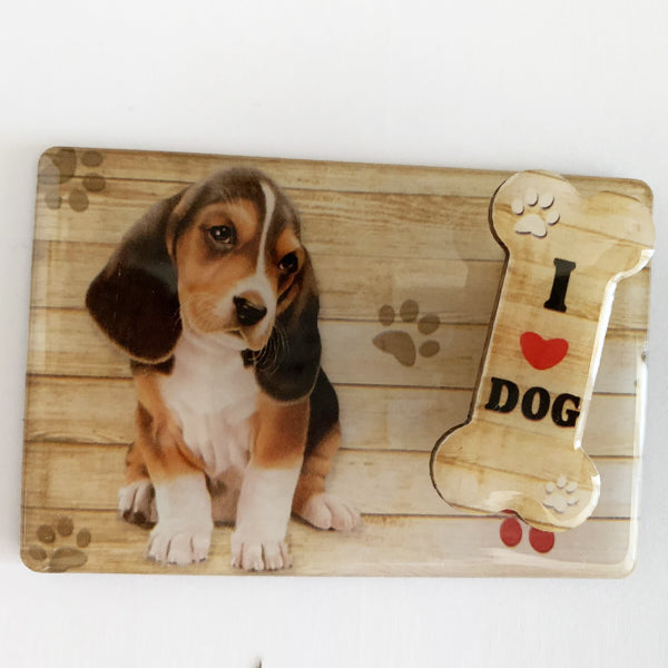 Beagle kutyás hűtőmágnes