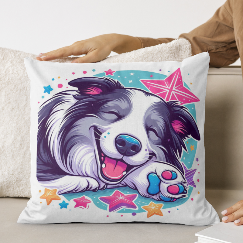 Border collie kutyás párna