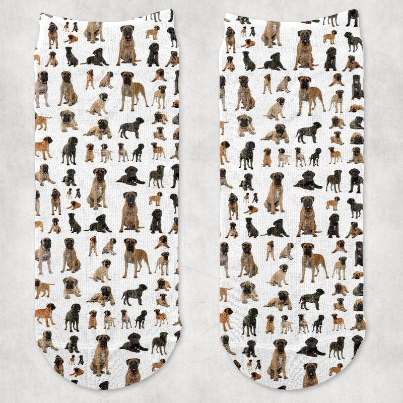 Bullmasztiff kutyás zokni