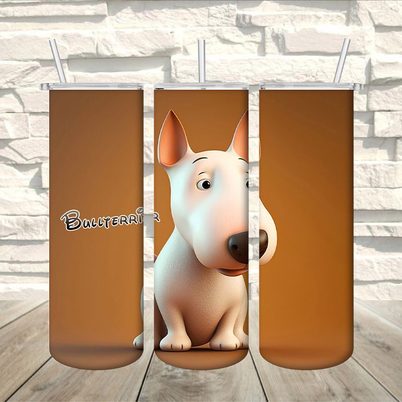 Bullterrier kutyás termosz 590 ml