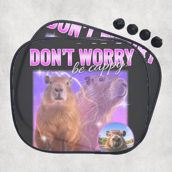 Capybara autós napellenző - Dont Worry be Capy
