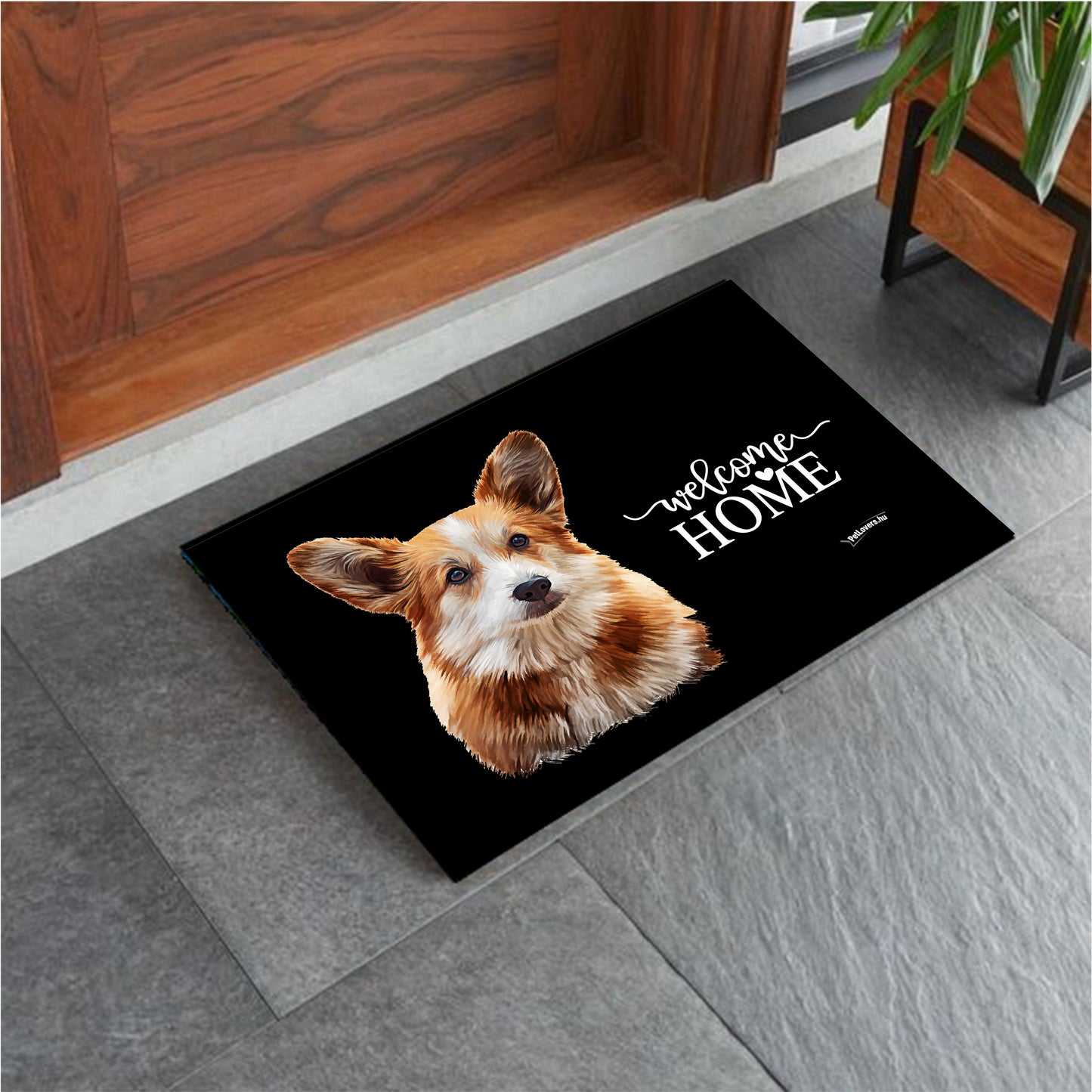 Corgi kutyás lábtörlő