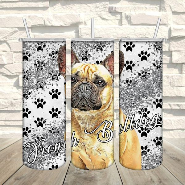 Francia Bulldog kutyás termosz