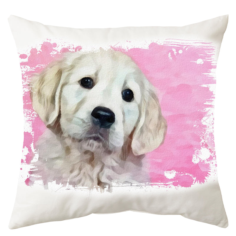 Golden retriever kutyás párna