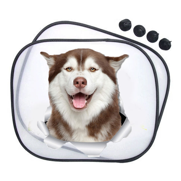 Husky kutyás napellenző 2