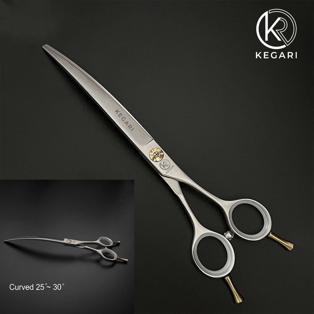 KEGARI Luna Hajlított kutyakozmetikai olló