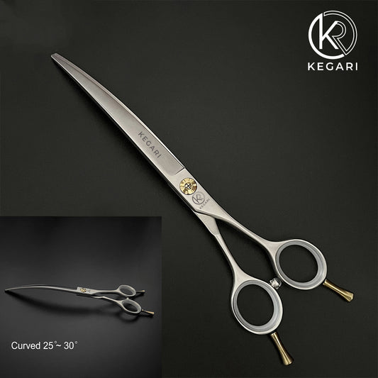 KEGARI Luna Hajlított kutyakozmetikai olló