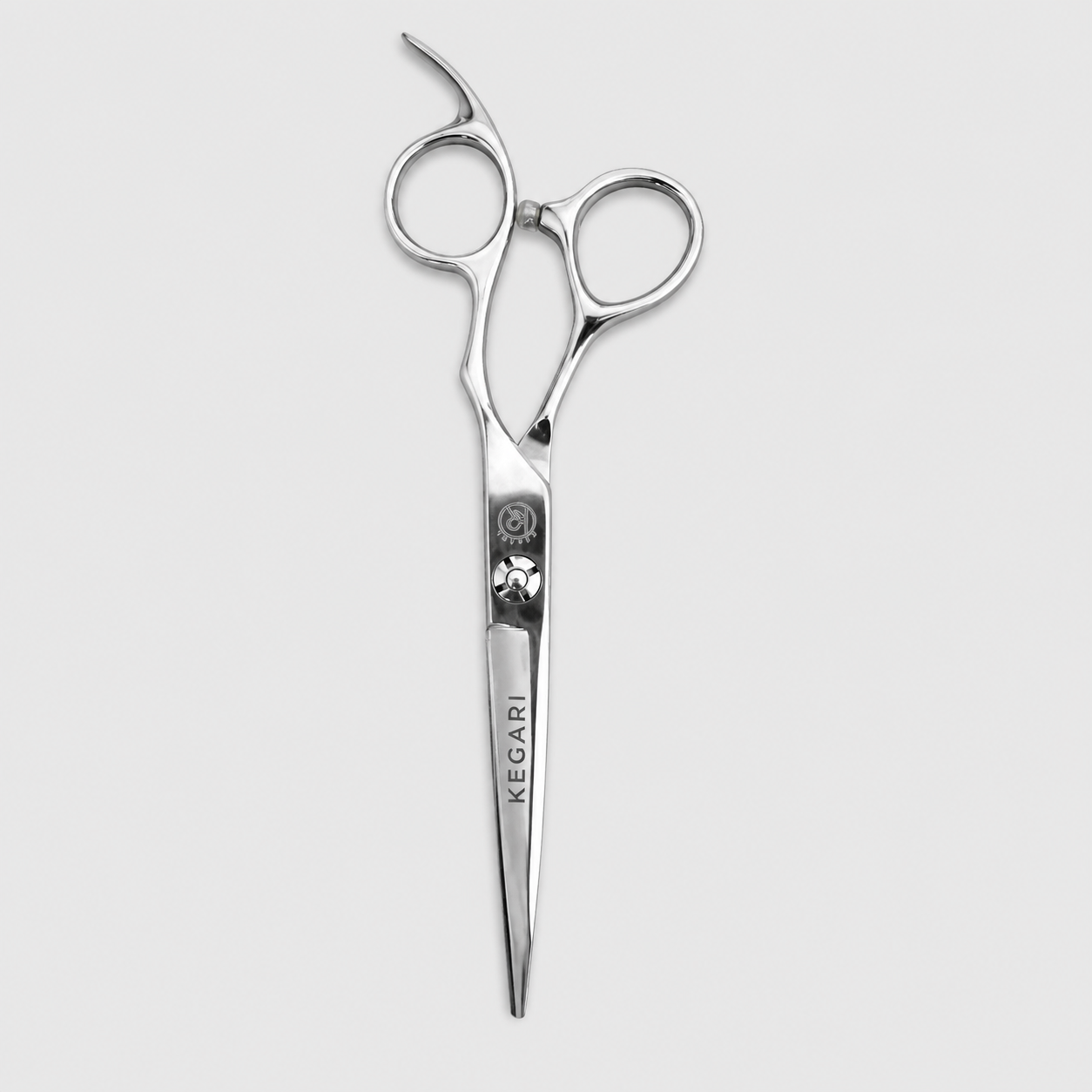 KEGARI Silver Egyenes kutyakozmetikai olló 6”