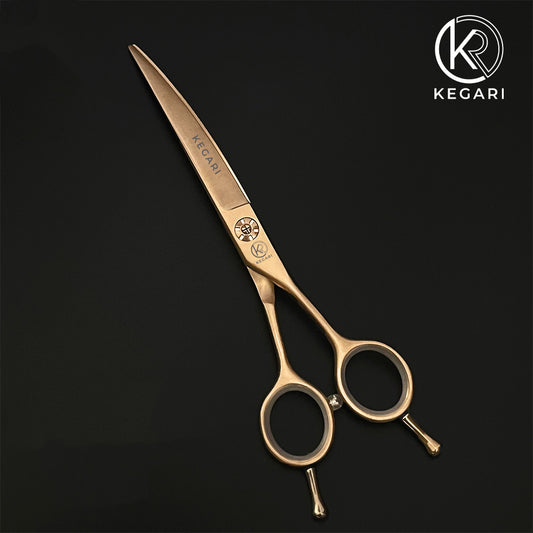 KEGARI Velvet Hajlított kutyakozmetikai olló