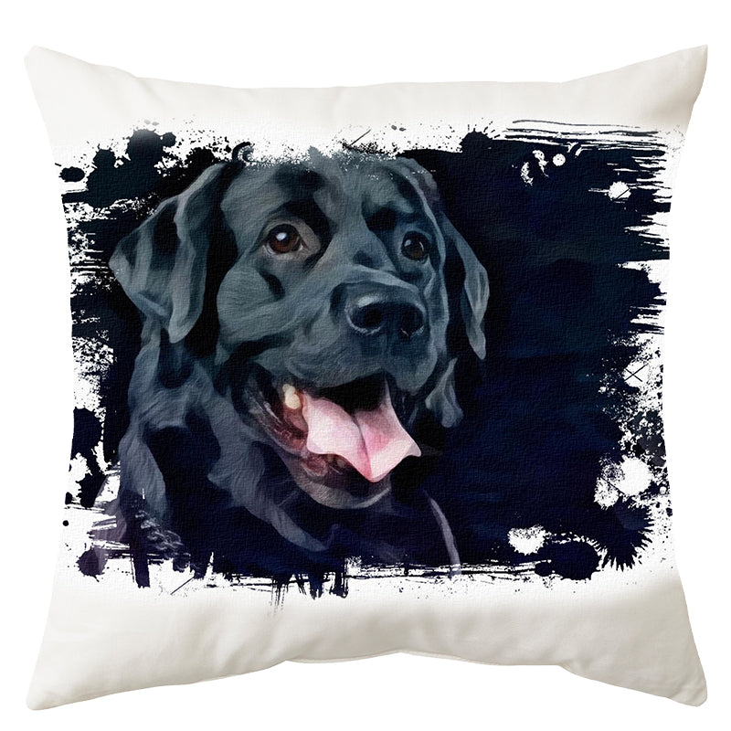 Labrador kutyás párna