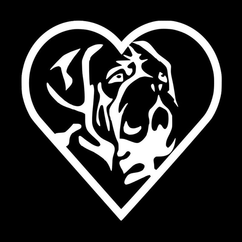 Masztif kutyás matrica