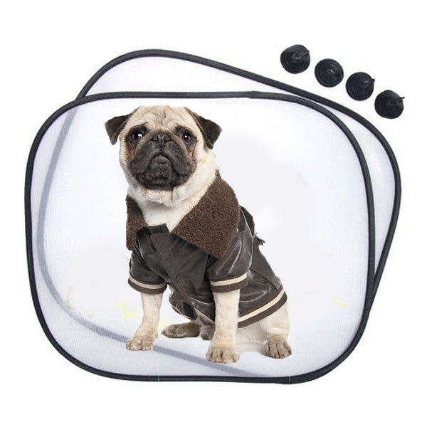 Mopsz kutyás napellenző 3