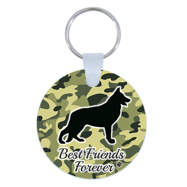 Németjuhász kutyás kör kulcstartó