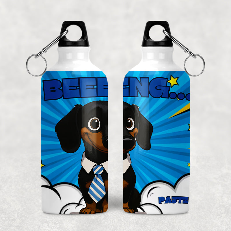 Pajtus mintás fémkulacs - cartoon