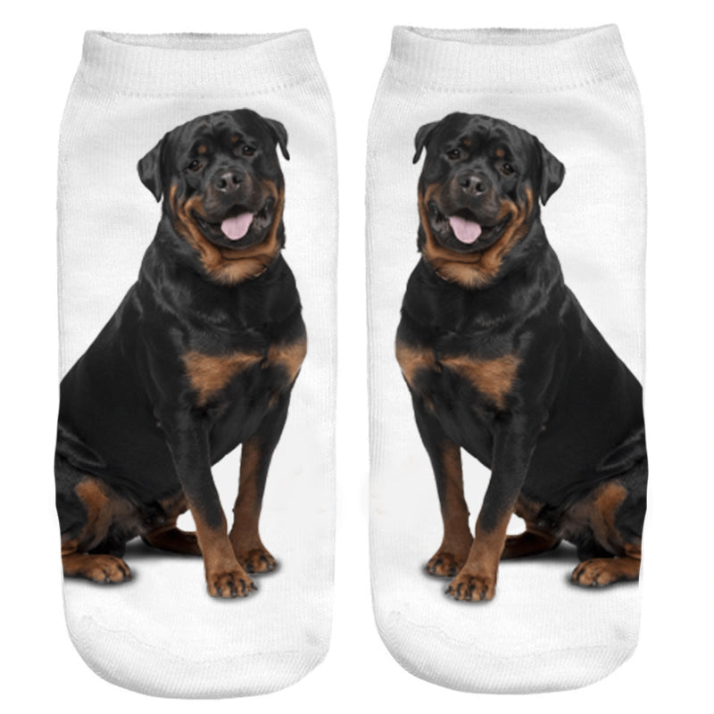 Rottweiler kutyás zokni - választható mintával
