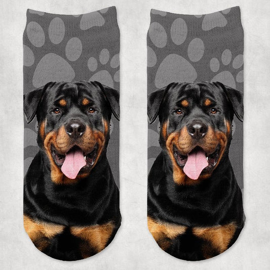 Rottweiler kutyás zokni - választható mintával