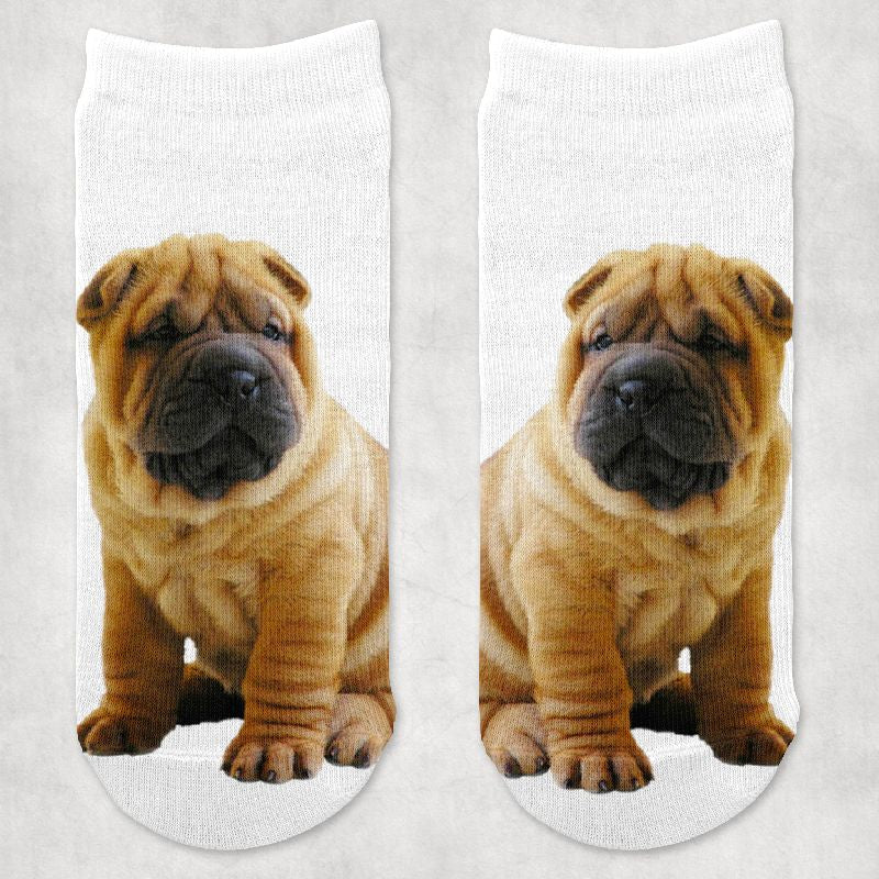 Shar Pei kutyás zokni