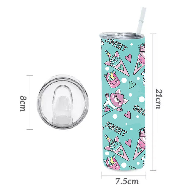 Amstaff kutyás termosz 590 ml - választható mintával