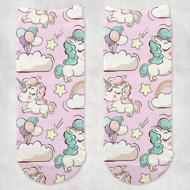 Unikornis zokni - felhő