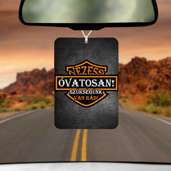 Feliratos autóillatosító - vezess óvatosan