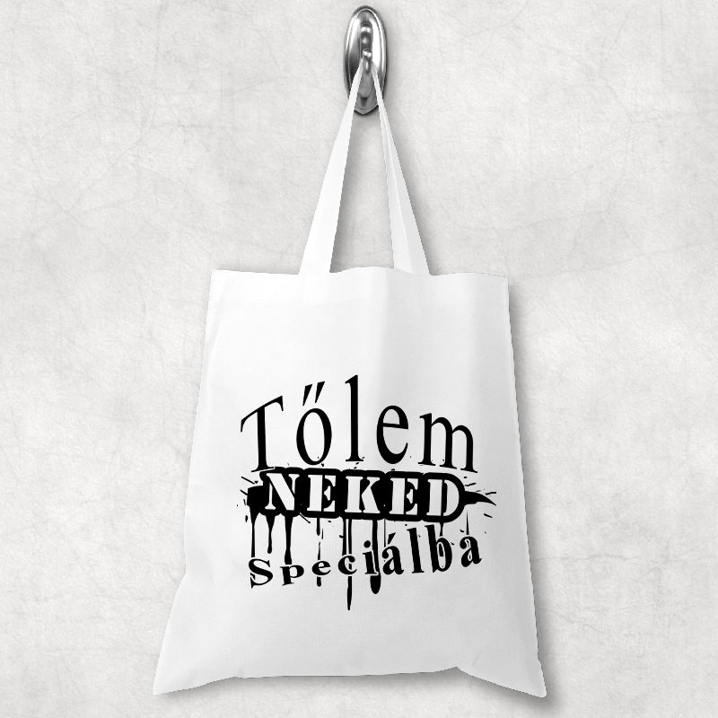 Vicces feliratú bevásárlótáska