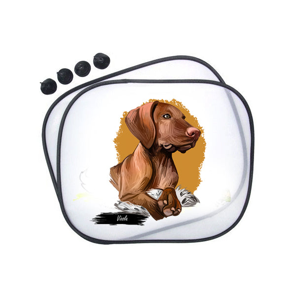 Vizsla kutyás autós napellenző 2