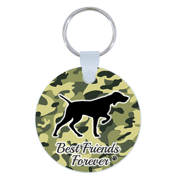 Vizsla kutyás kör kulcstartó