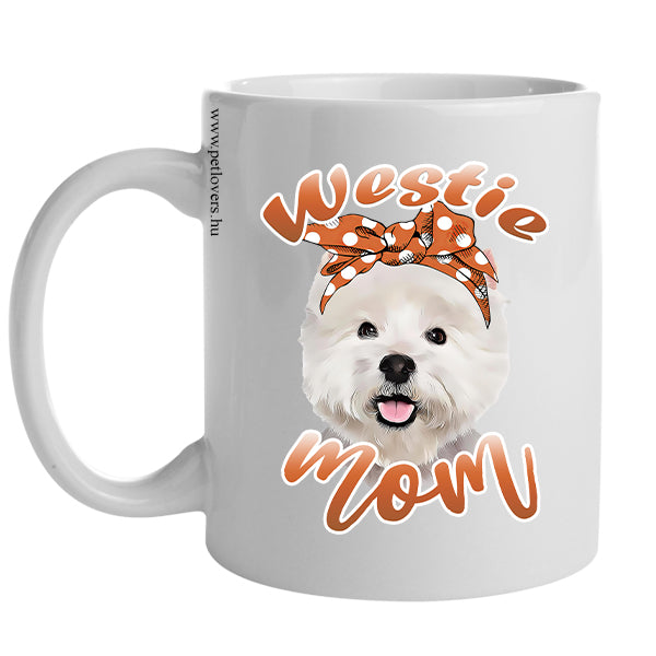 Westie kutyás bögre 2