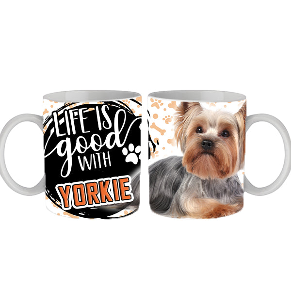 Yorkie kutyás bögre 6