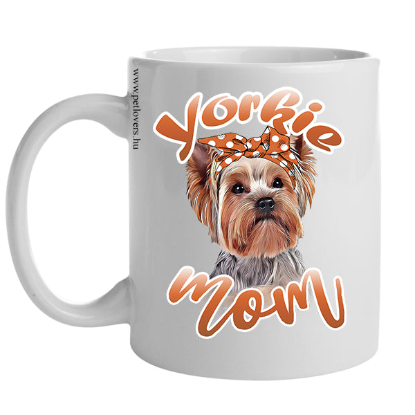 Yorkie kutyás bögre 4