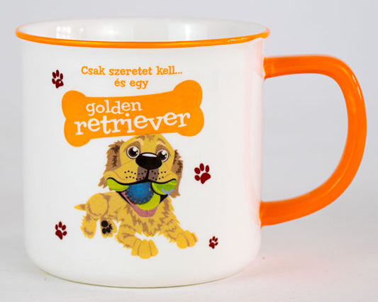 Golden Retriever bögre