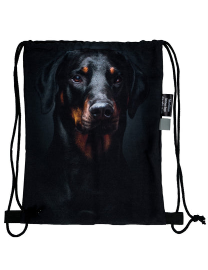 Doberman kutyás tornazsák