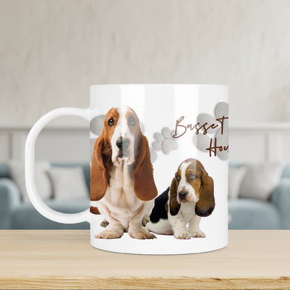 Basset Hound kutyás bögre