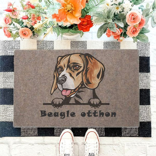 Beagle kutyás lábtörlő 