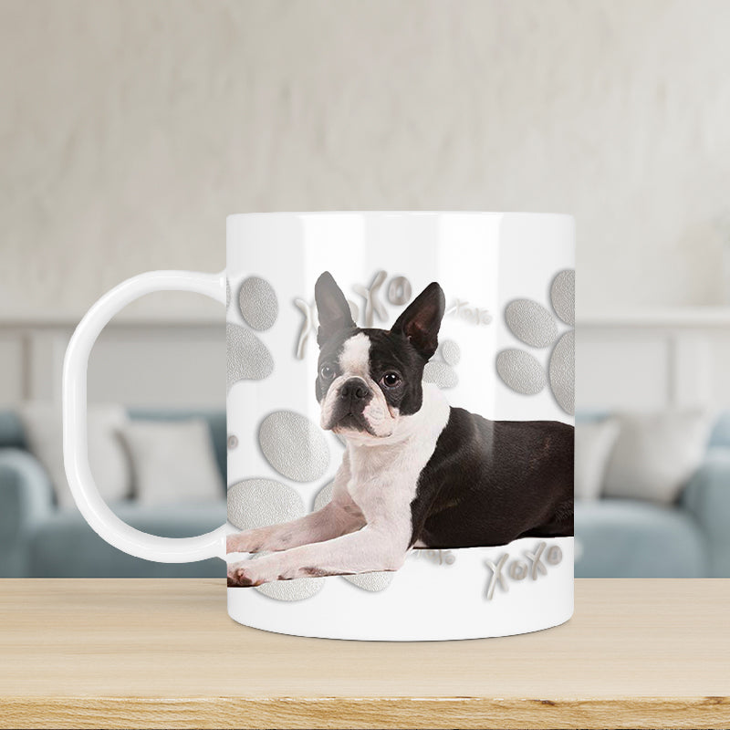 Boston terrier kutyás bögre